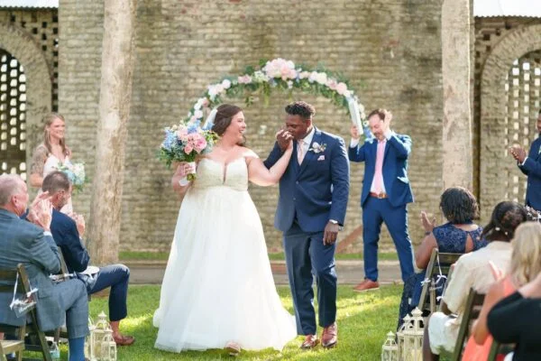 Wedding ceremony at Atalaya Castle in Huntington Beach State Park — Ryan Smith Photography
