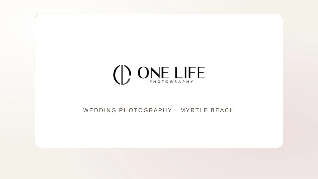 One Life Photography branded cover using its official logo